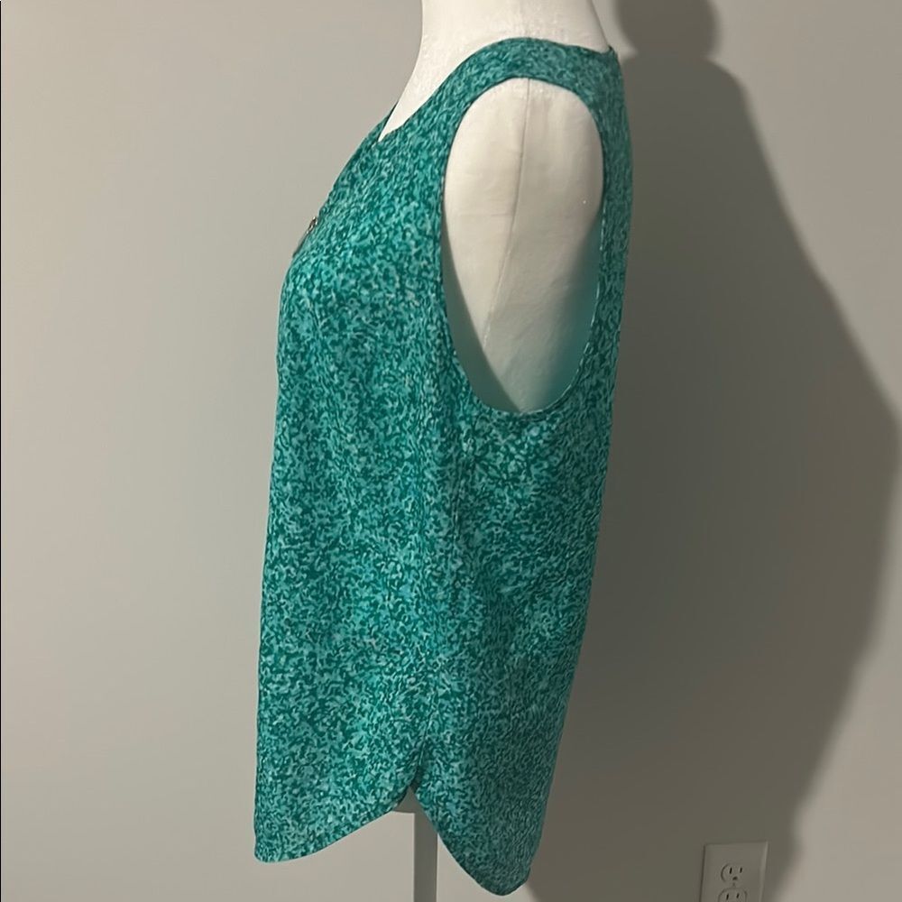 Michael Kors Patterned Sleeveless Top - Picture 4 of 5